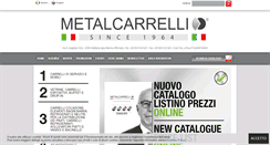 Desktop Screenshot of metalcarrelli.com